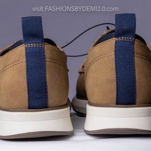 Goodfellow & Co. Mens Khalil Casual Shoes Brown Lace Up Pull Tab 9.5